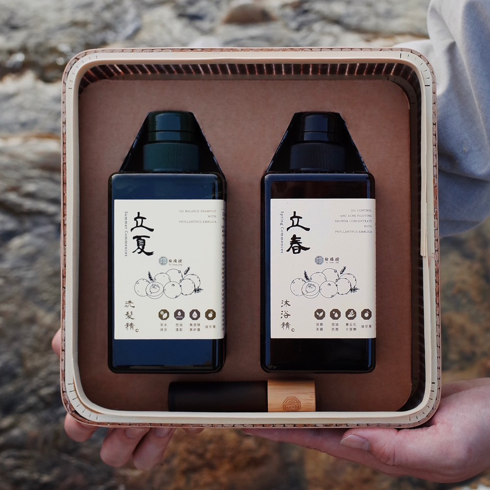 《留甘・丹露》節氣洗沐禮盒