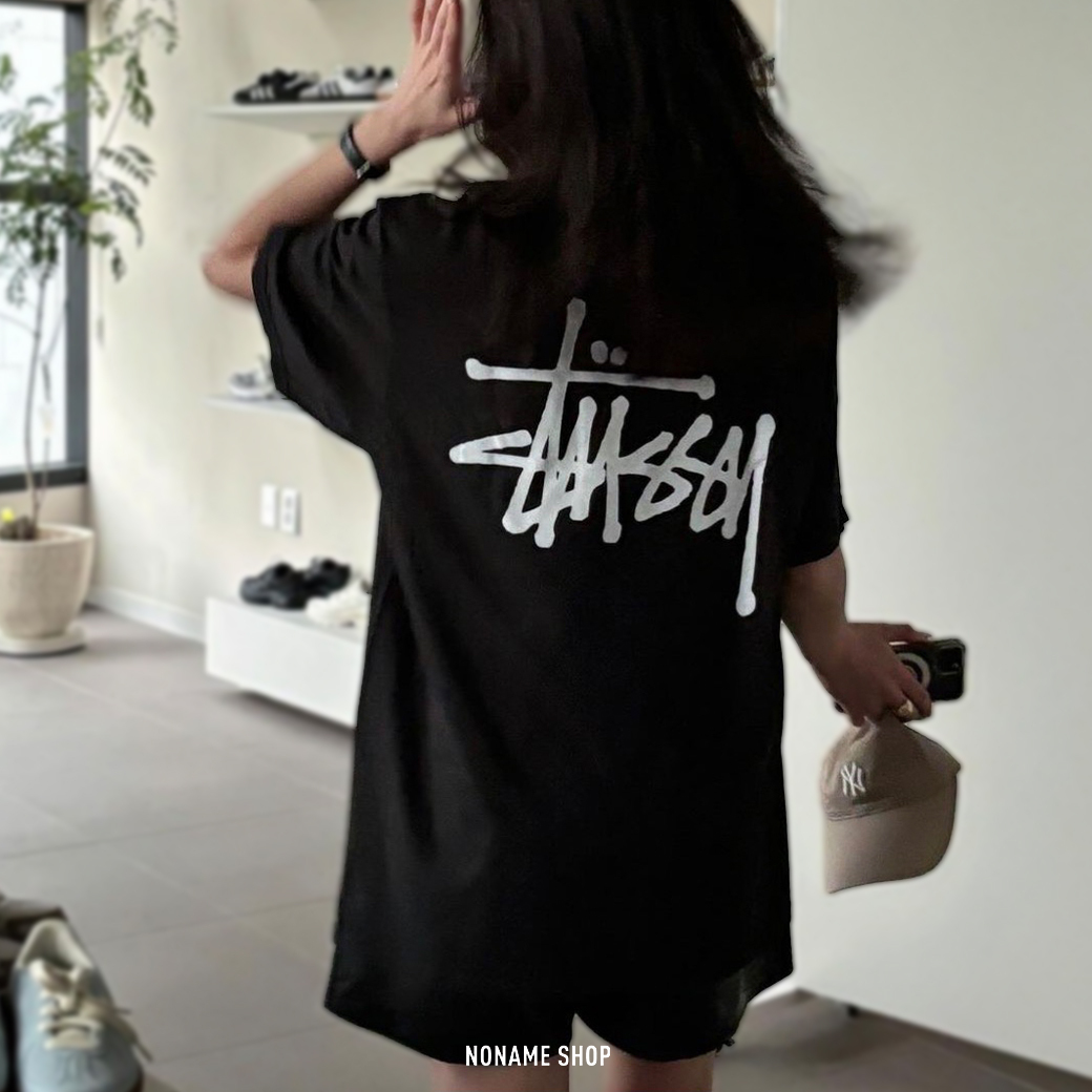 STUSSY SS23 字母 印花 LOGO 經典 短袖 三色 (男款)