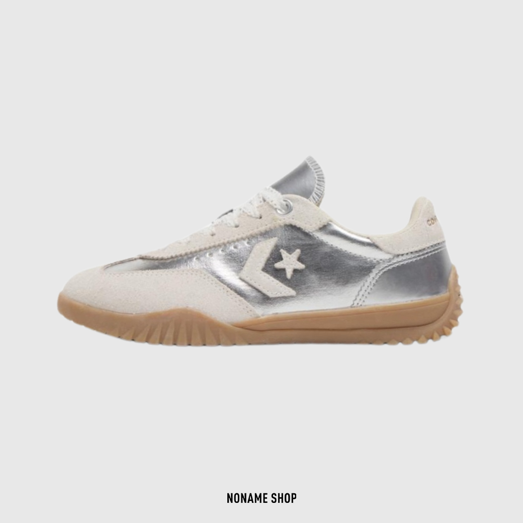 CONVERSE RUN STAR TRAINER 復古 德訓鞋 銀白色 (男/女同款)