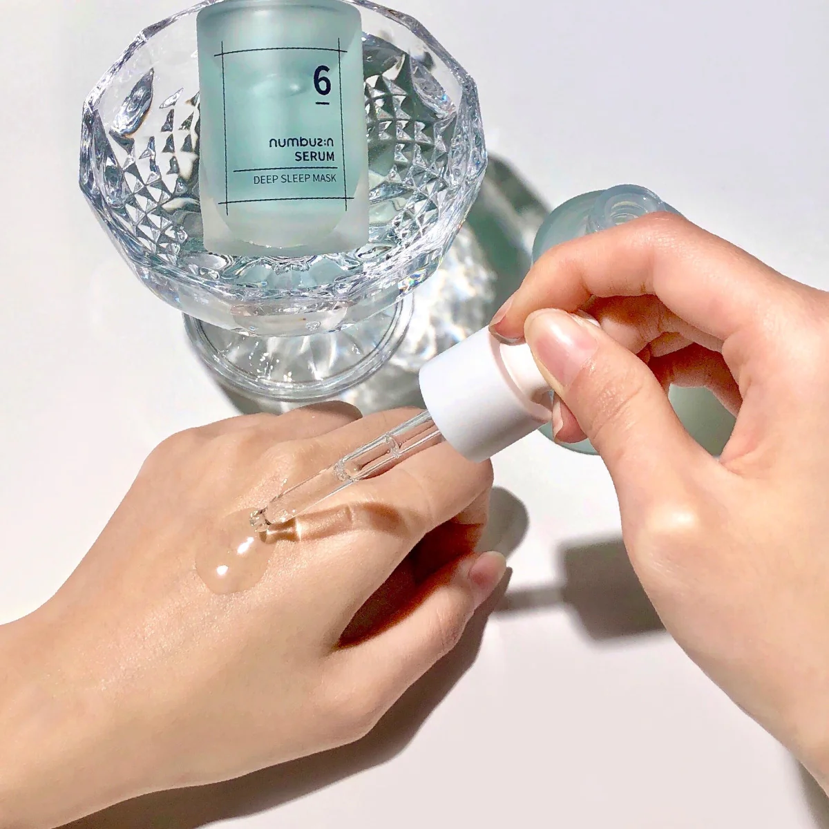 Numbuzin 6號深層睡眠美容面膜冰川保濕精華 50ml