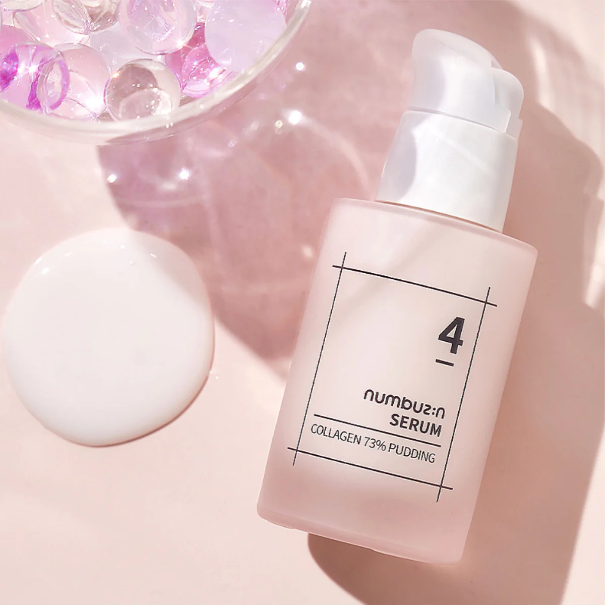 Numbuzin 4號 73%膠原蛋白抗皺回復彈性亮白布丁精華 50ml
