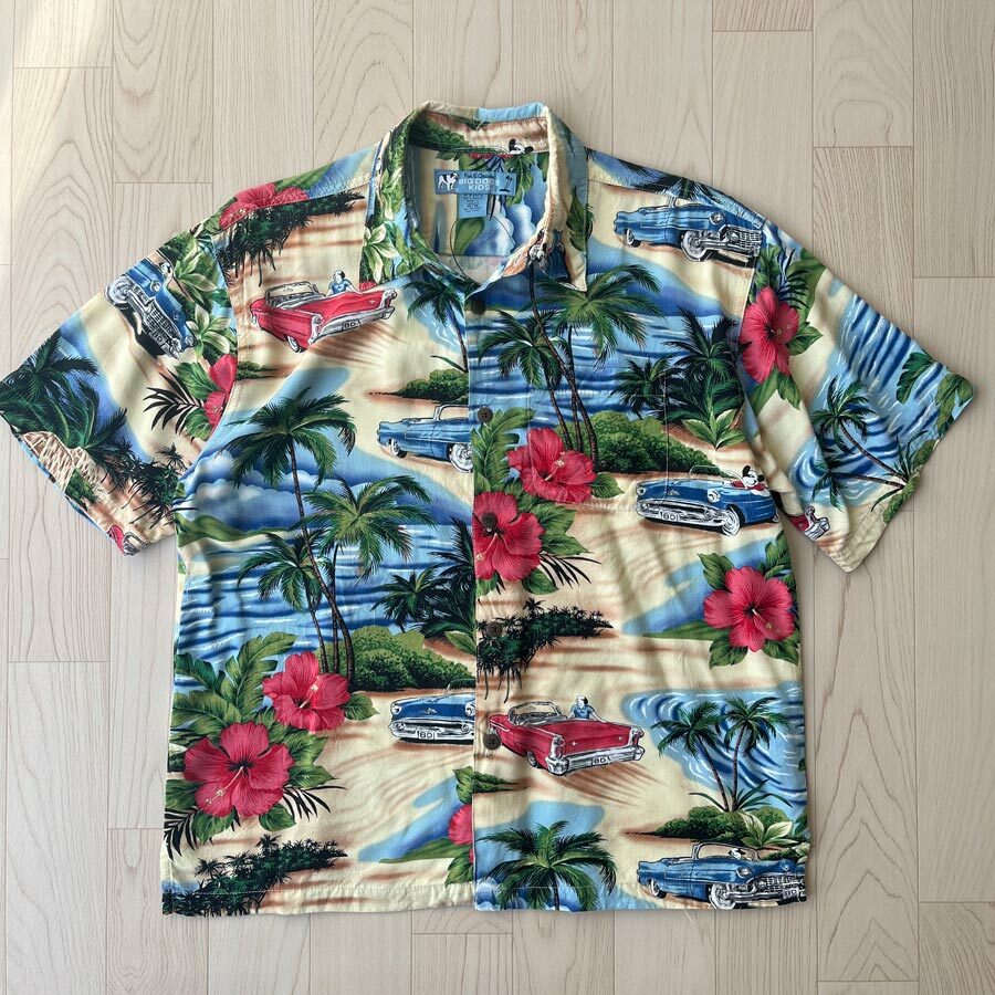 Big Dogs Kids 夏威夷風短袖恤衫