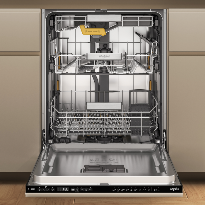 惠而浦 Whirlpool   W8IHP42LUK‧「第6感」PowerClean Pro 全嵌入式洗碗碟機‧波蘭製造‧14套餐具‧香港行貨,原廠2年保養‧