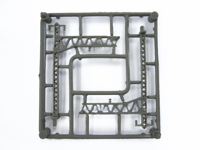 Rokuhan S021 Z規 複線鐵骨架線柱組