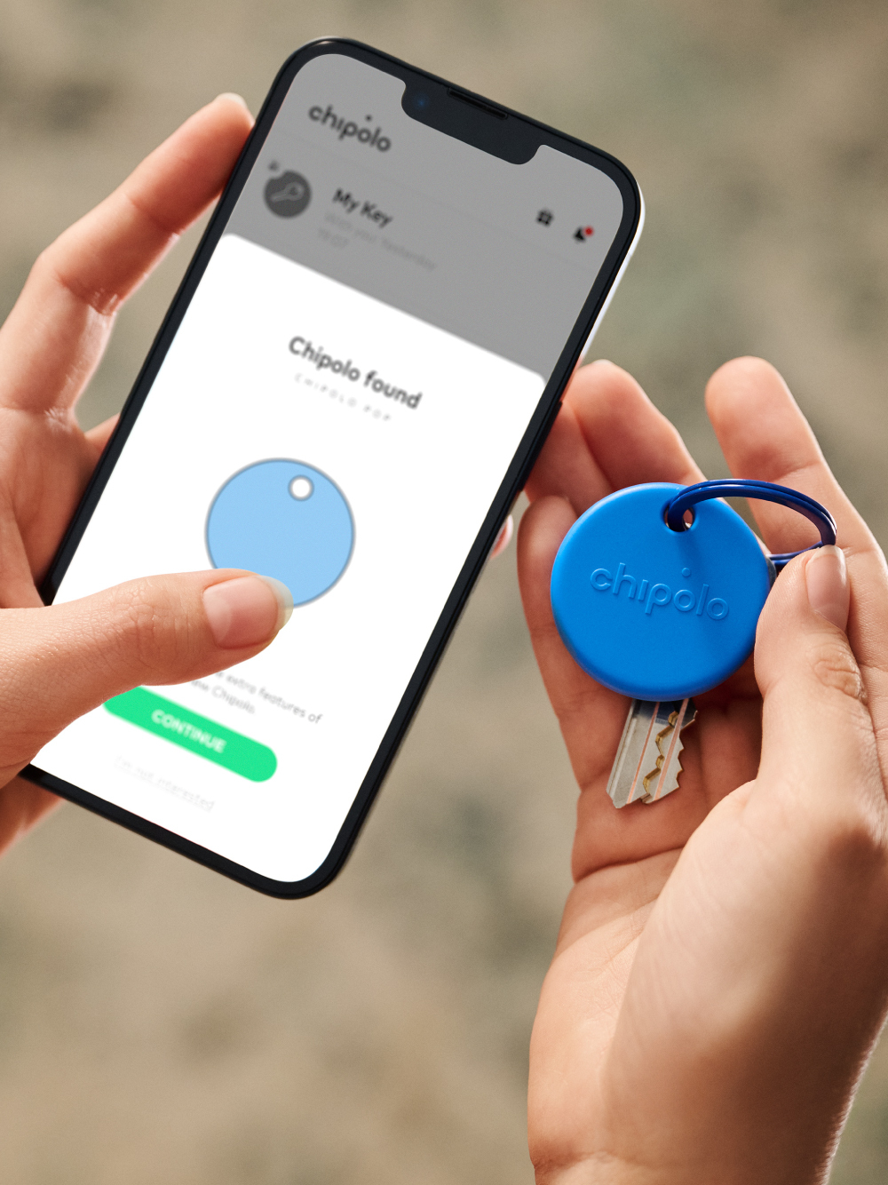 Chipolo POP 防丟小幫手 (1入組 • 蘋果、安卓兼容）