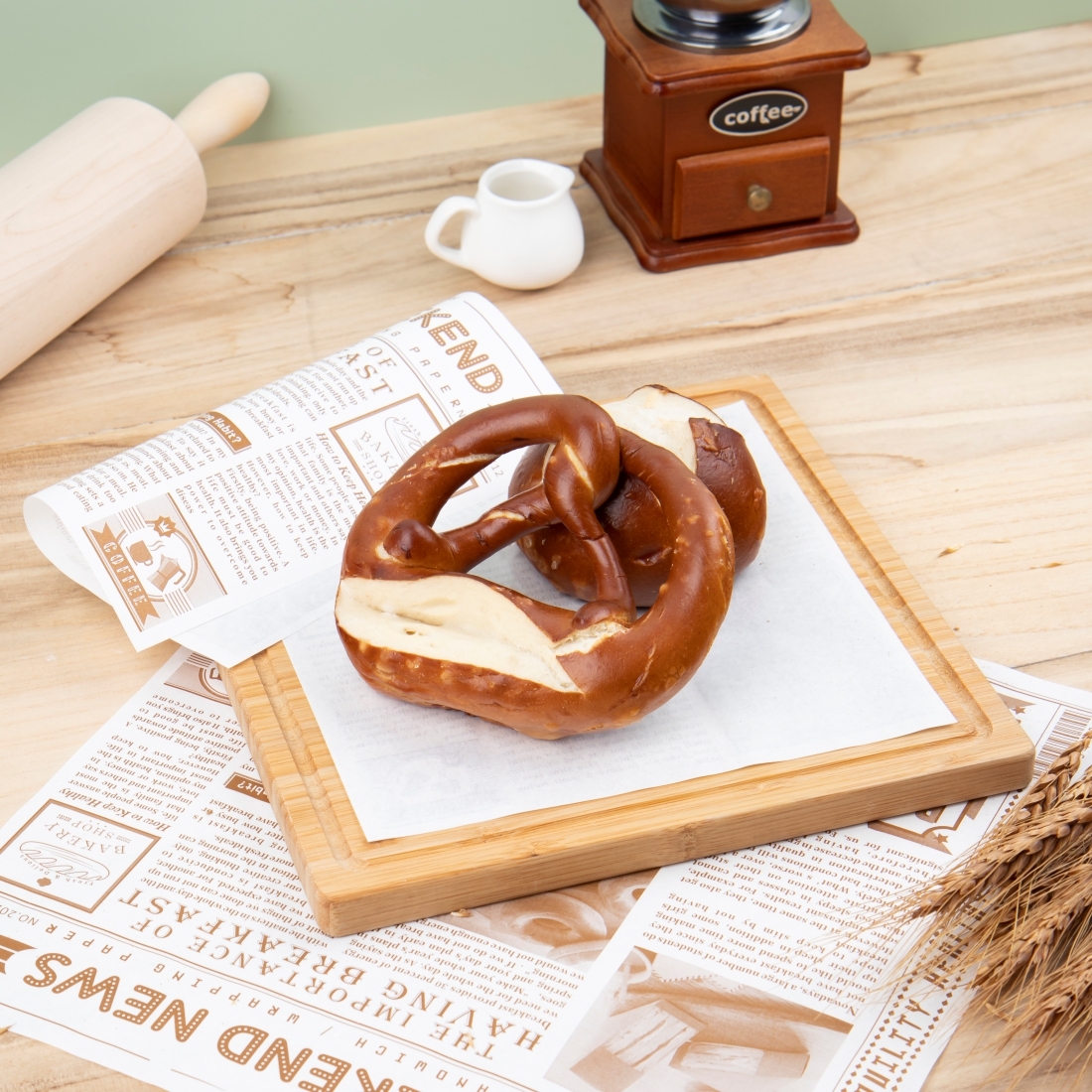 平張淋膜紙 白牛-郵報款 20x20cm