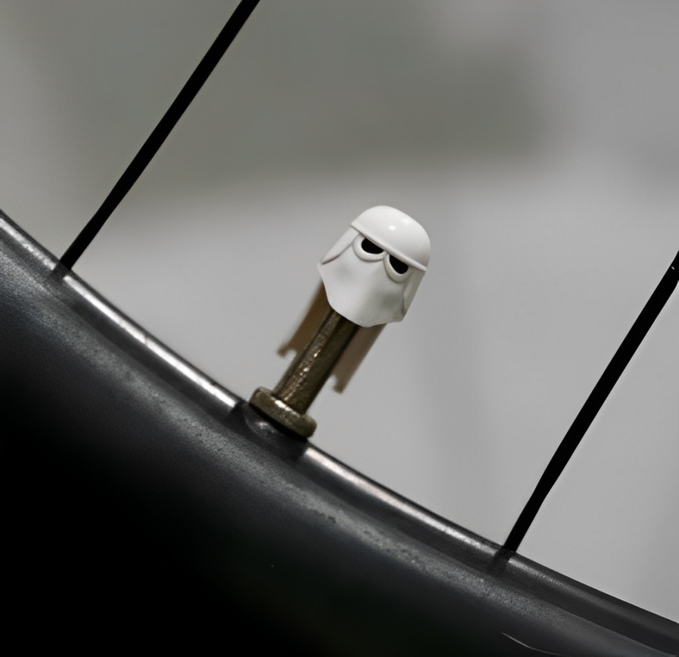 【Cleary bike】正品樂高角色氣嘴塞 - 白武士 / 2入一對