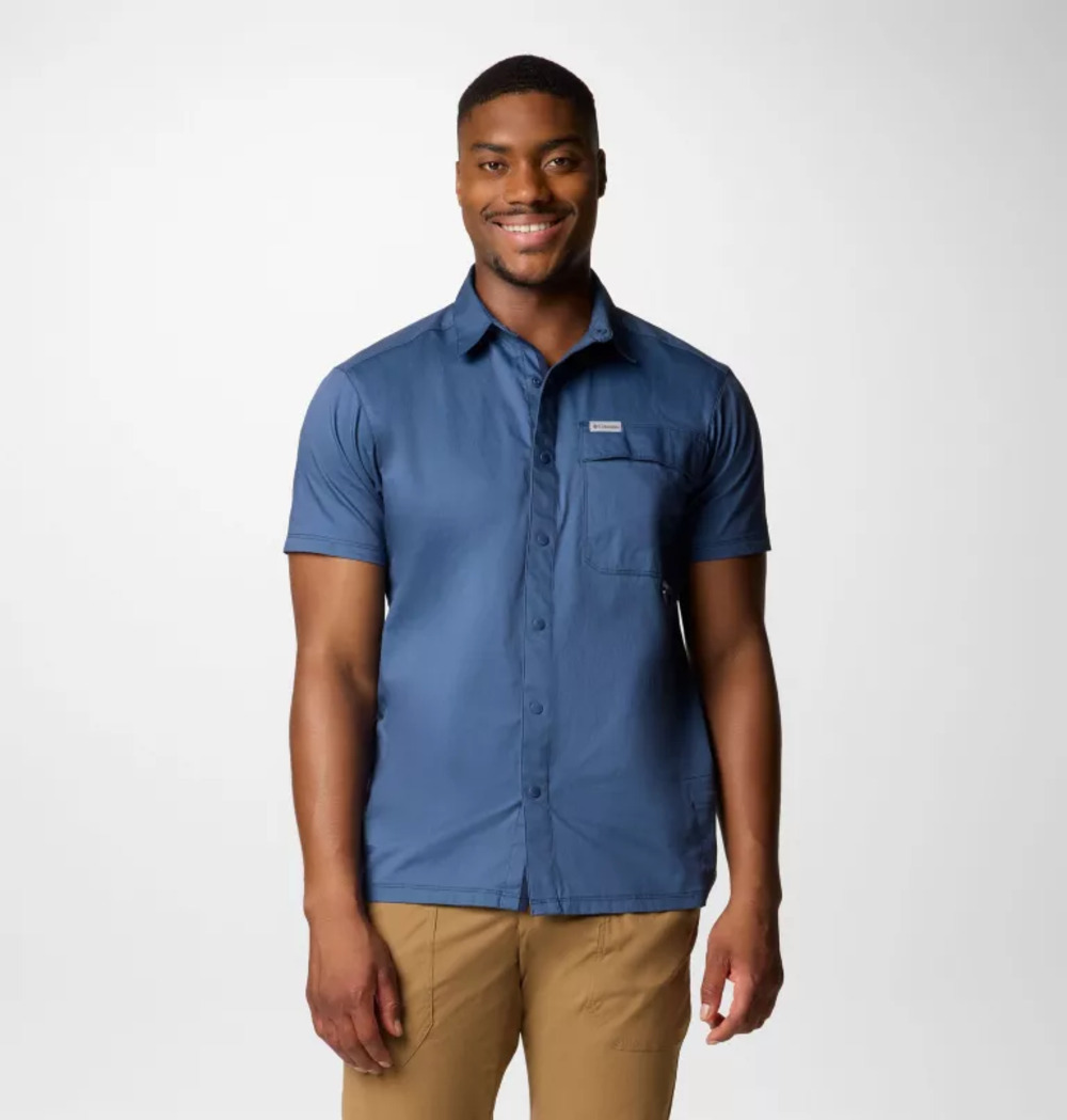 Columbia - 男裝 Landroamer 斜紋短袖T恤