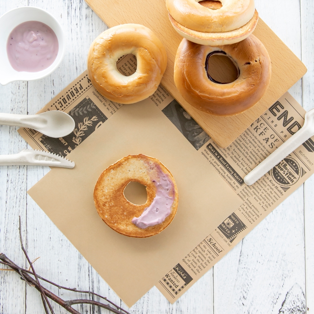 平張淋膜紙 赤牛 20x20cm