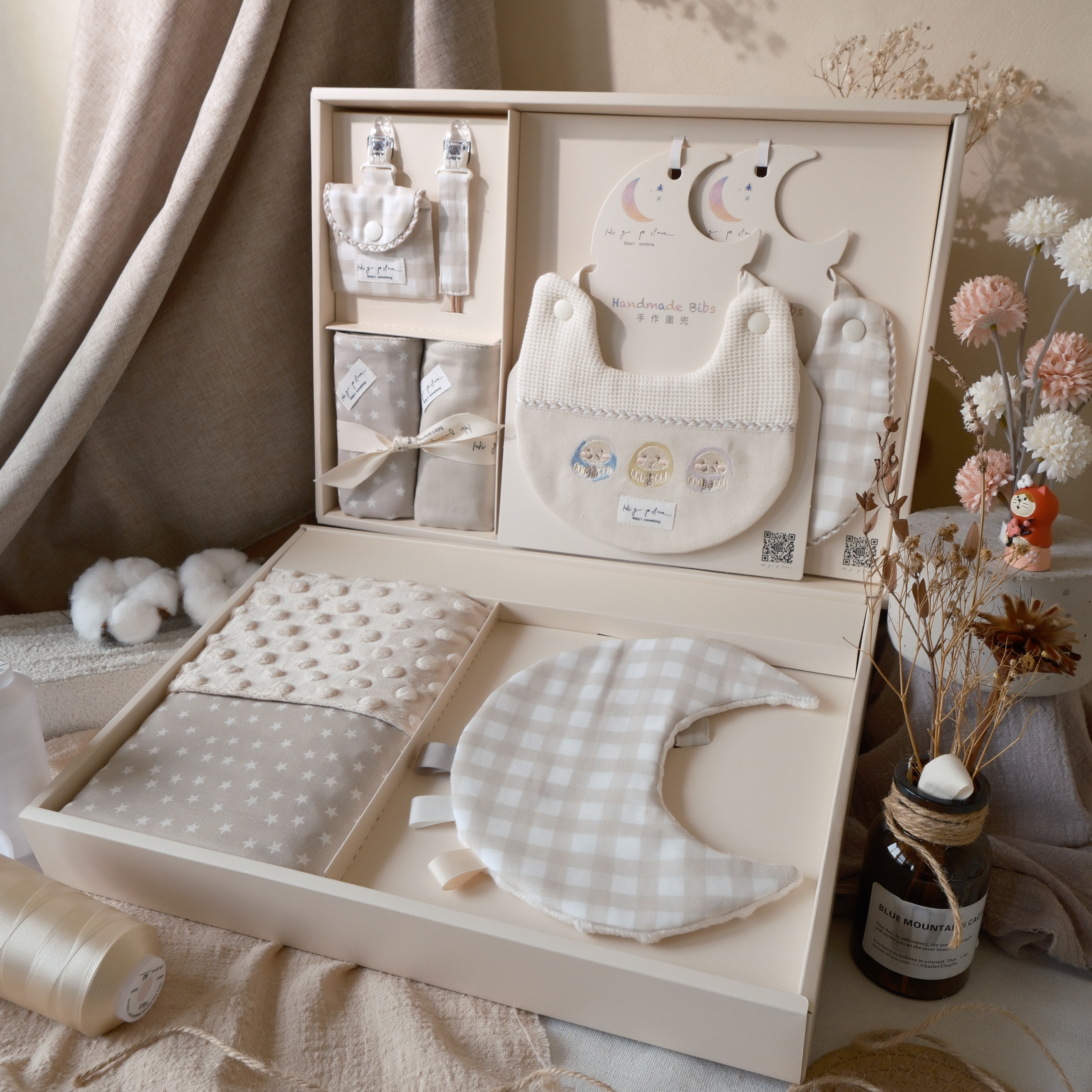 Hi Y.P store-彌月禮盒新生推薦組-獨家設計-達摩の願