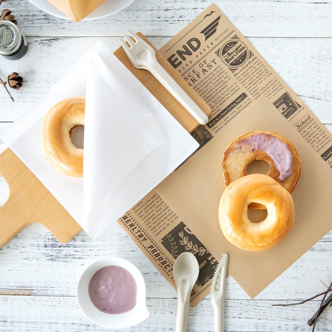 平張淋膜紙 赤牛-郵報款 30x30cm