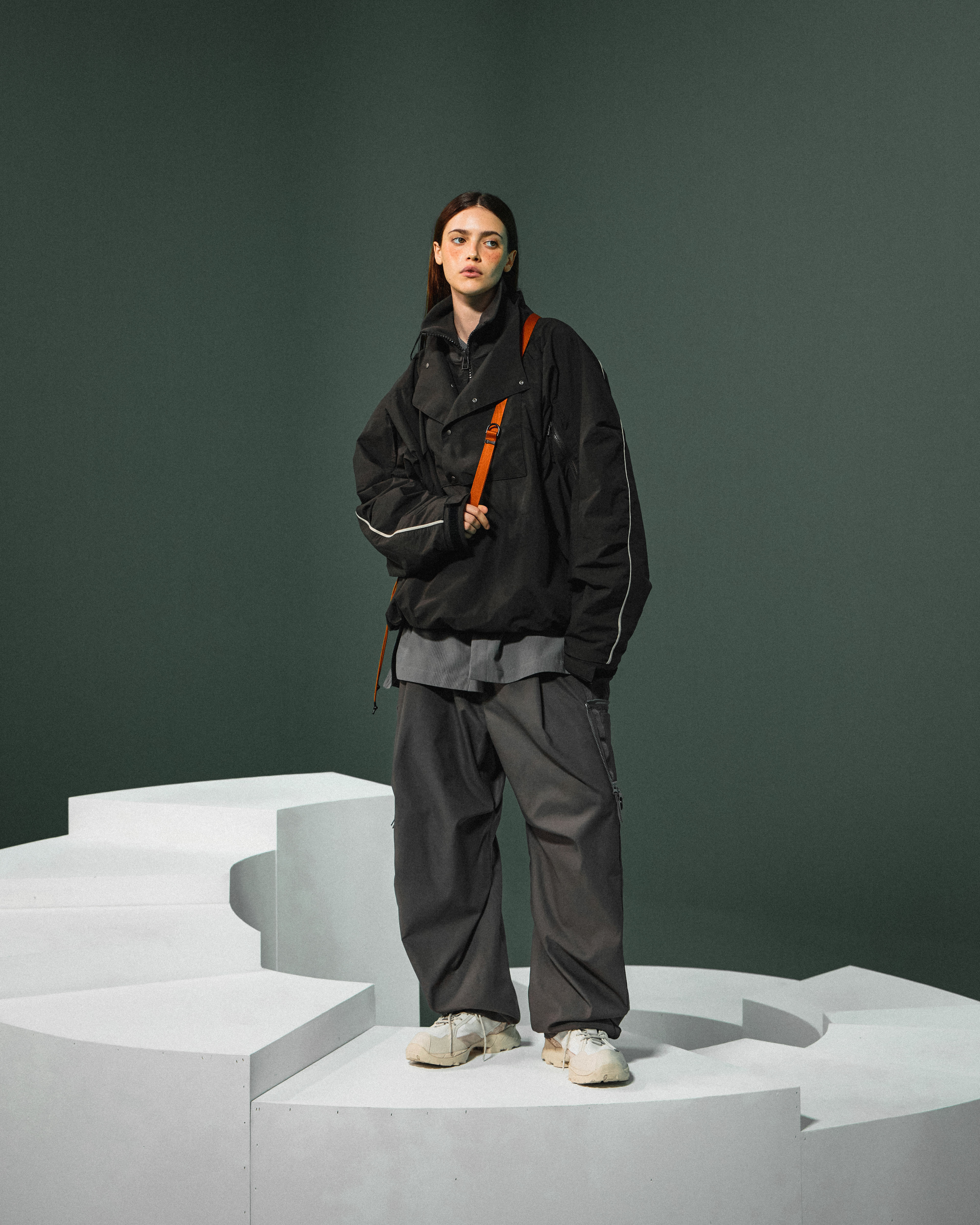 GOOPiMADE “8SE-01P" 4DX.Module Tech Utility Pants - Iron