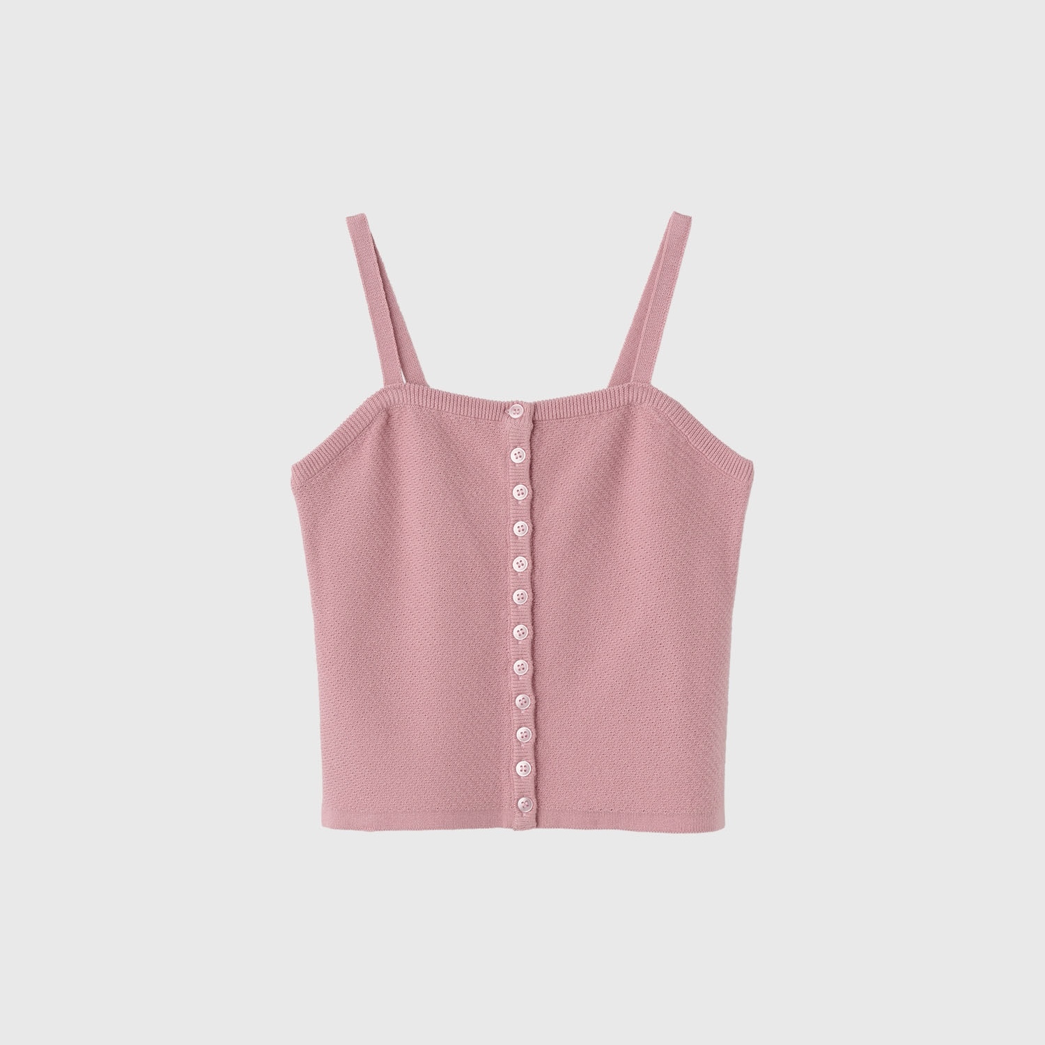 [GENERAL IDEA] BUTTON-UP KNIT BUSTIER
