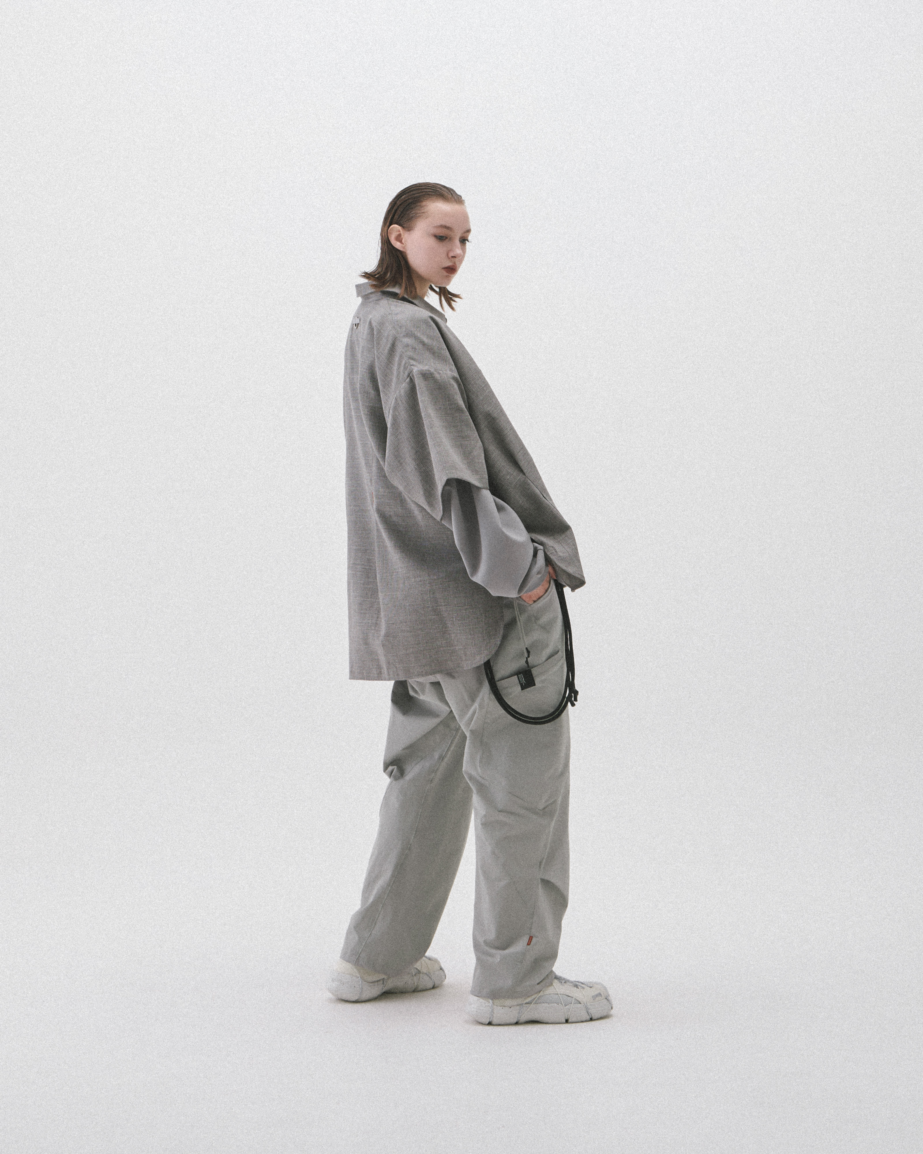 GOOPiMADE “BR-M3G” SOFTBOX Basic Pants - Bone