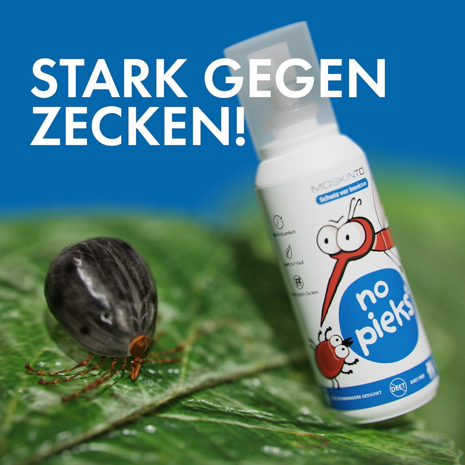 德國 MOSKINTO 防蚊蟲無DEET配方噴劑 75ml