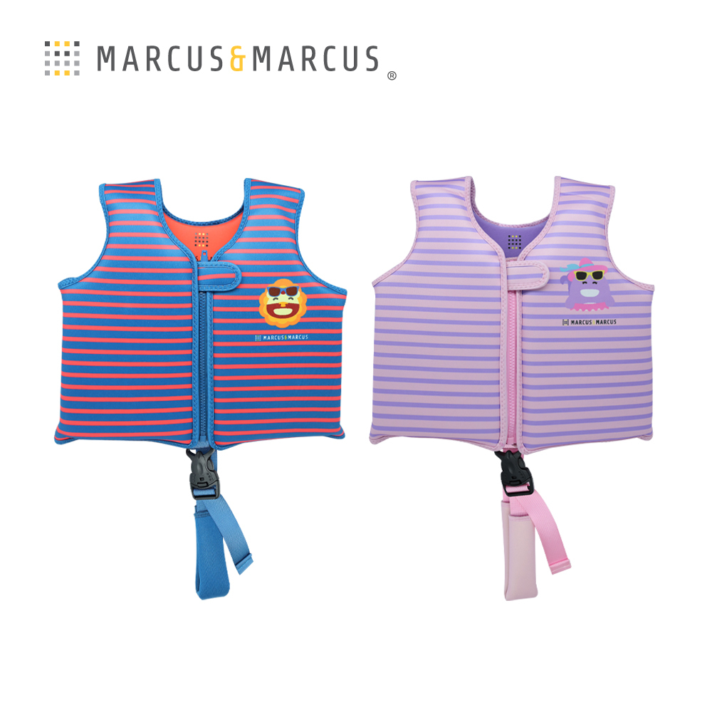 Marcus&Marcus 兒童游泳浮力背心(M)