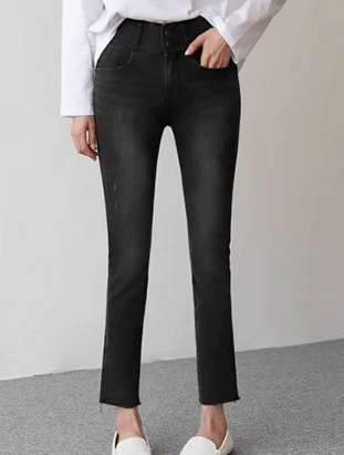 春夏新款/雙釦包腹直筒褲 MANIFEST正韓🇰🇷