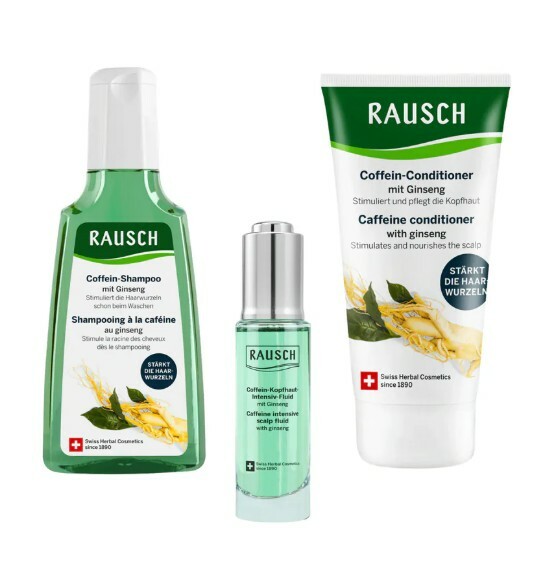 Rausch 露絲 人參咖啡因活髮防脫洗頭護髮精華套裝