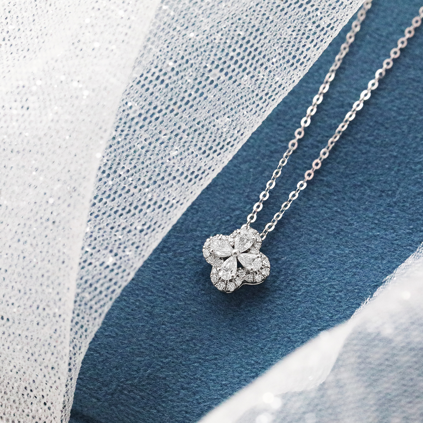 幸運星 — 37分鑽石項鍊