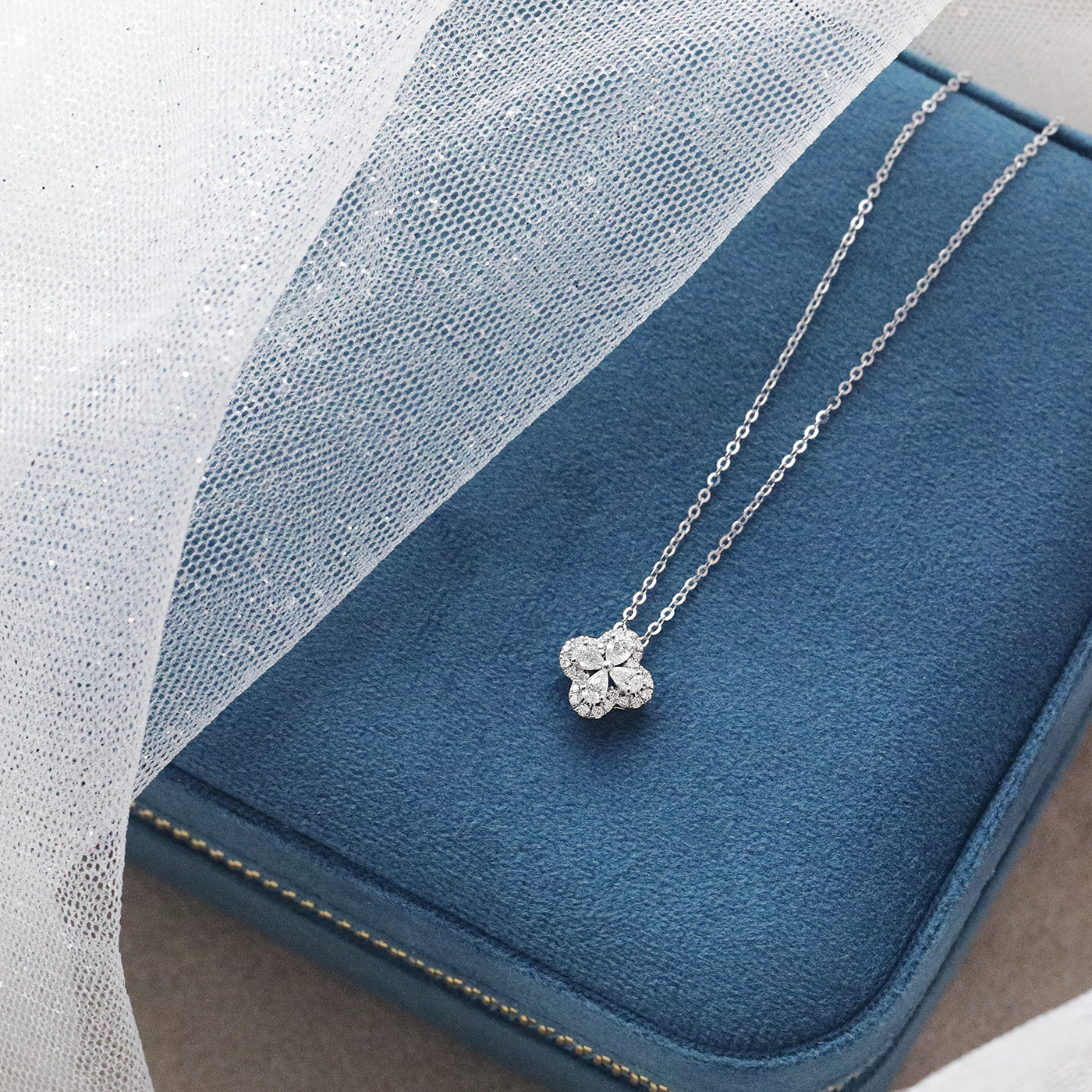 幸運星 — 37分鑽石項鍊