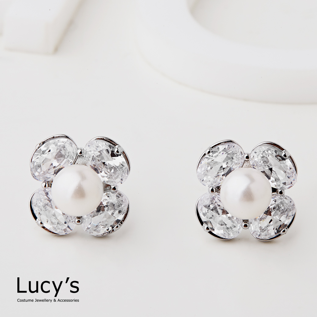 珍愛花語 耳環 (二色) (124268/124269)