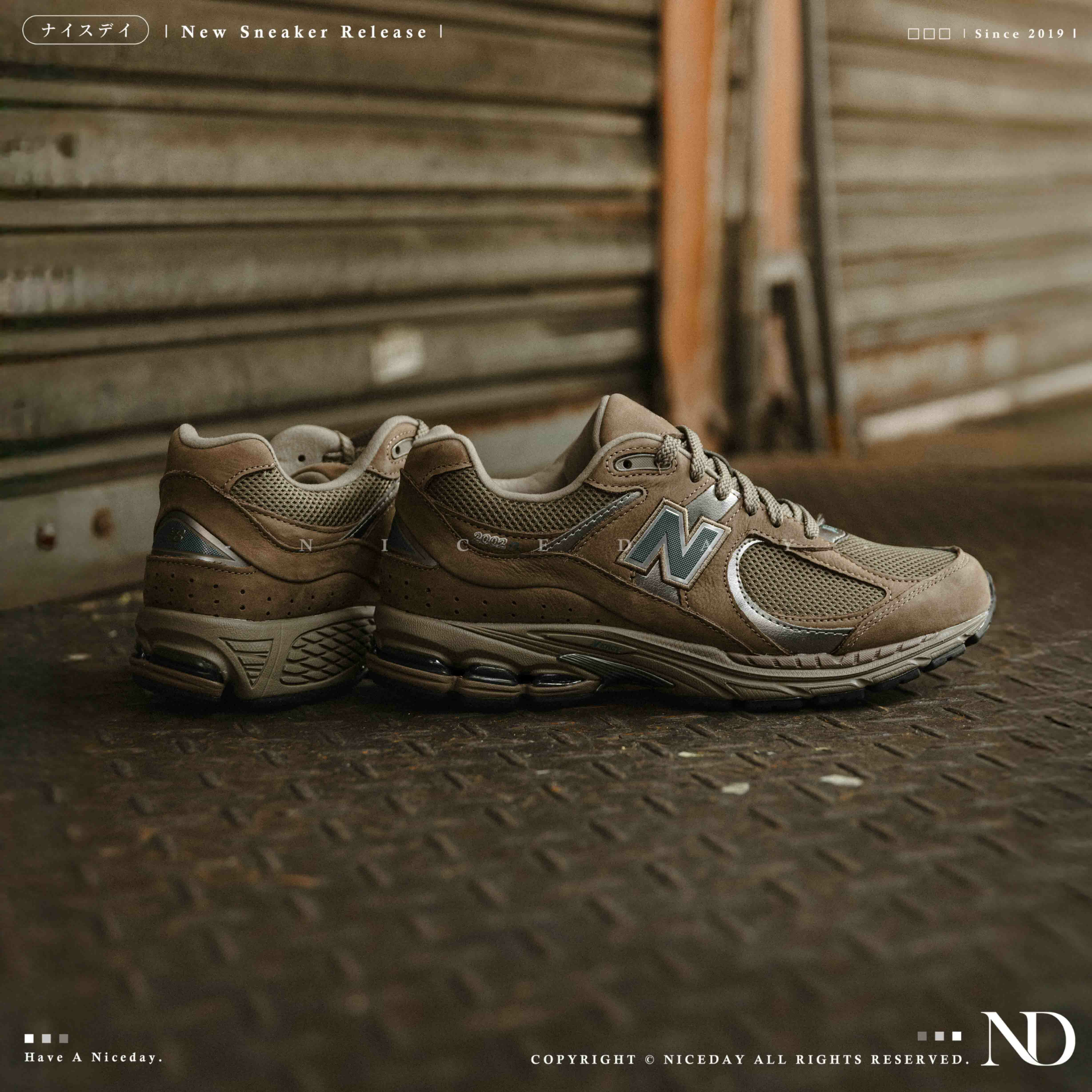 NICEDAY 現貨 New Balance 2002 摩卡 咖啡 棕色 可可 男鞋 U2002ROA