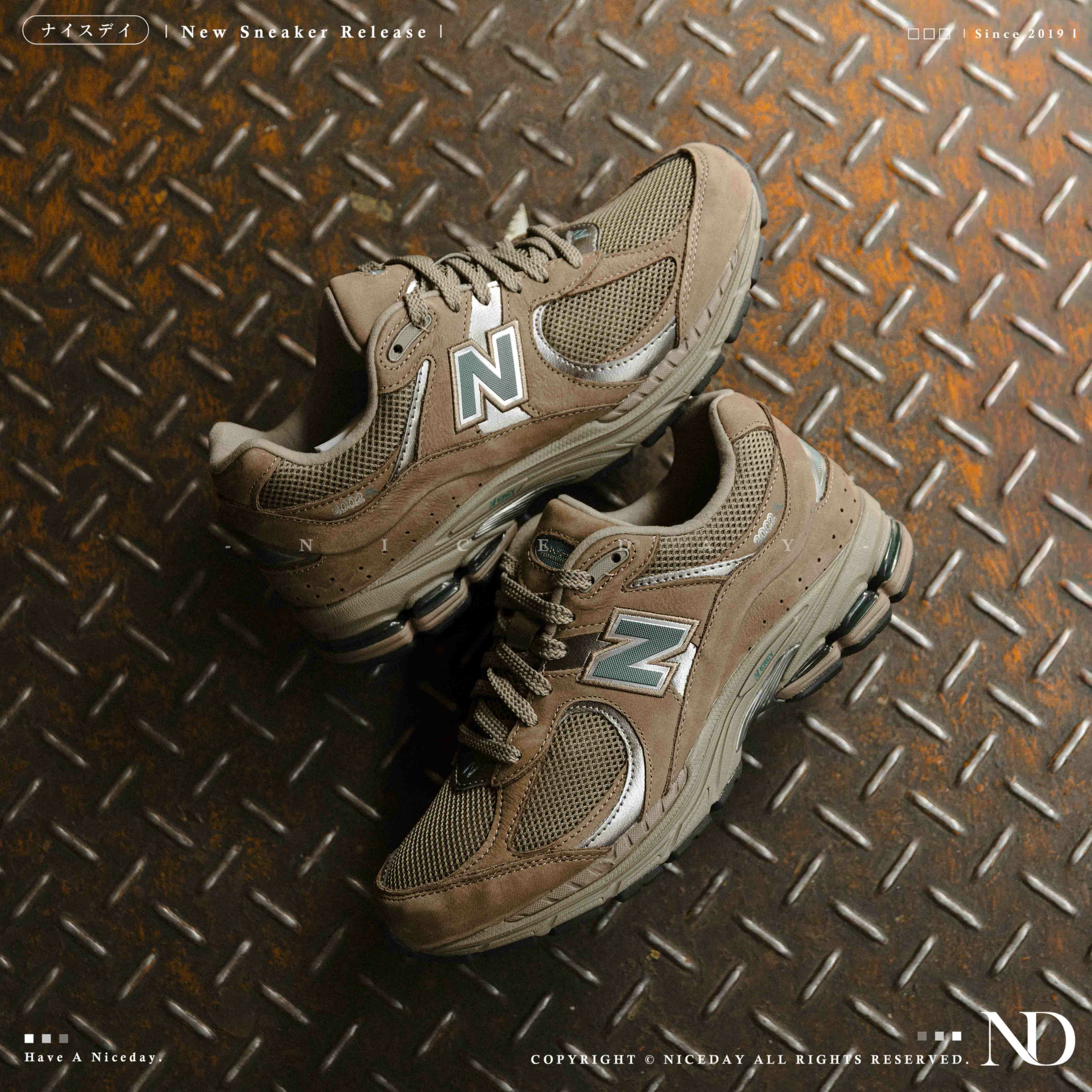 NICEDAY 現貨 New Balance 2002 摩卡 咖啡 棕色 可可 男鞋 U2002ROA