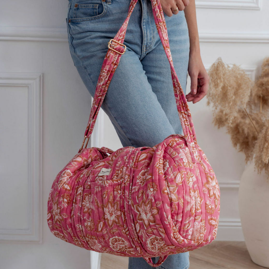 馬蒂哈玫瑰紅 | 週末包 / 保齡球包