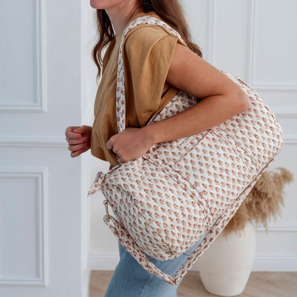 亞提香草白 | 週末包 / 保齡球包