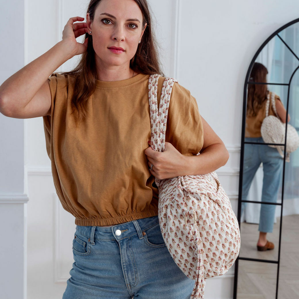 亞提香草白 | 週末包 / 保齡球包