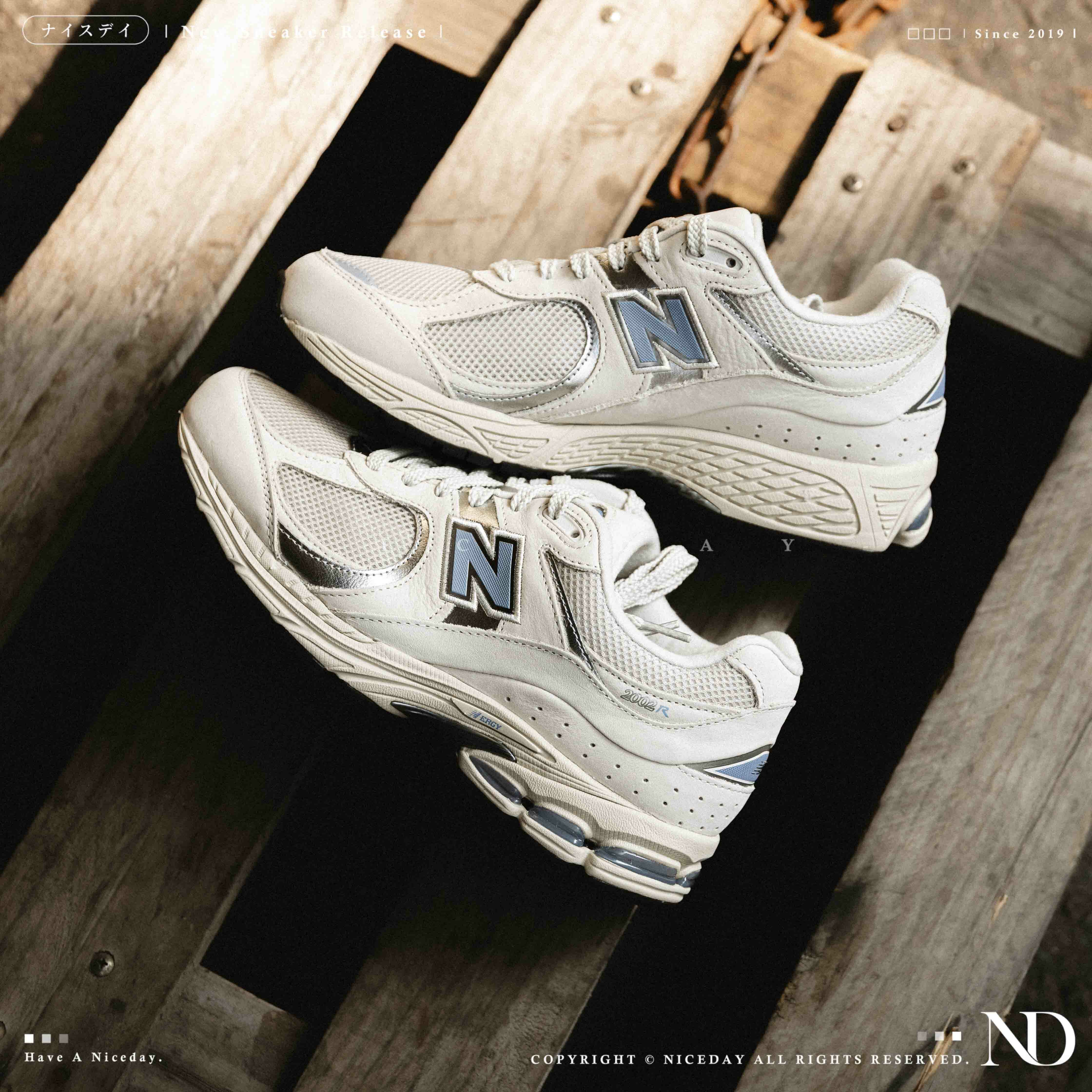 NICEDAY 現貨 New Balance 2002R 海鹽 奶油 白 米白 復古 男女鞋 U2002ROB