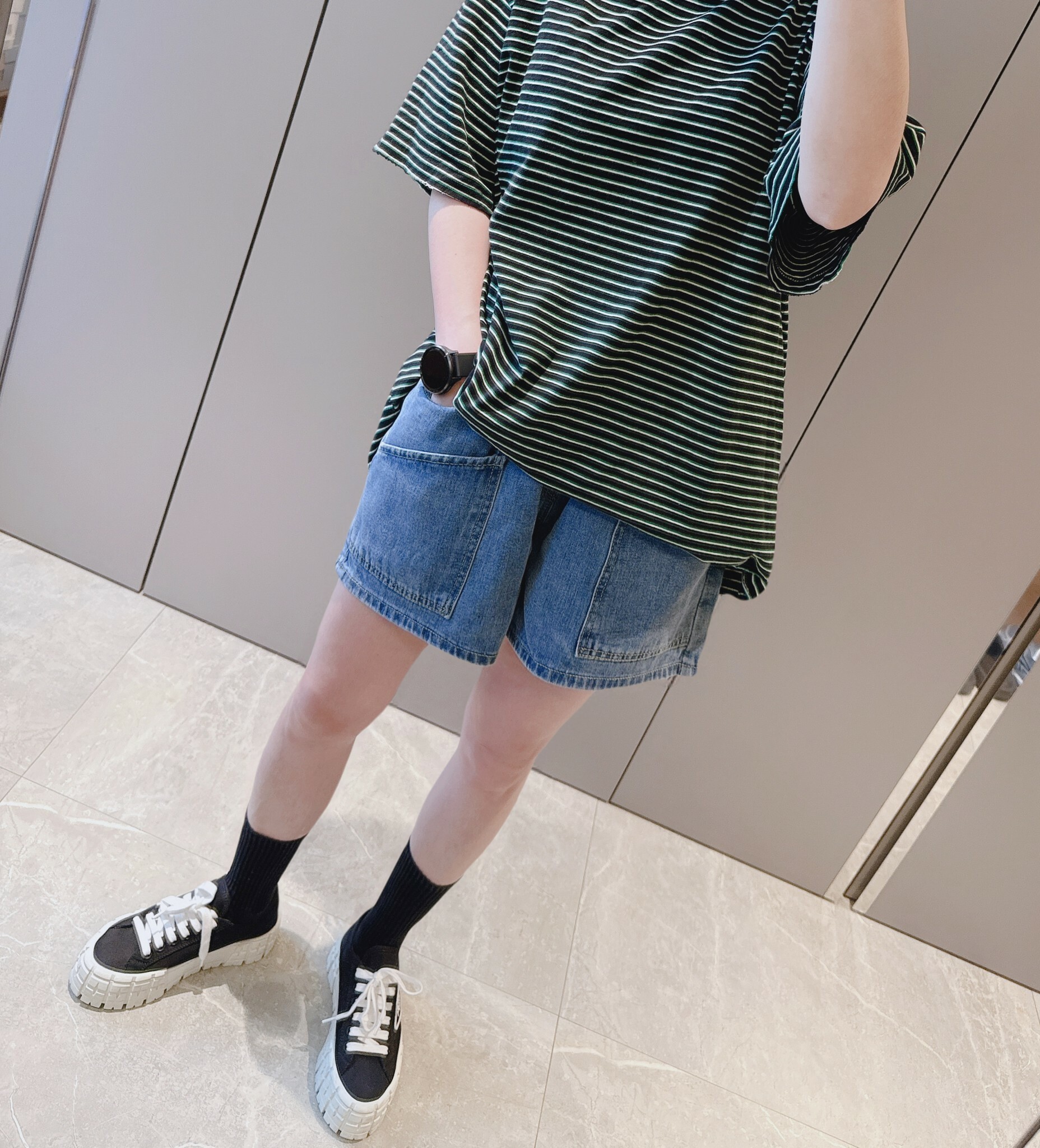 春夏新款/下口袋短褲 MANIFEST正韓🇰🇷