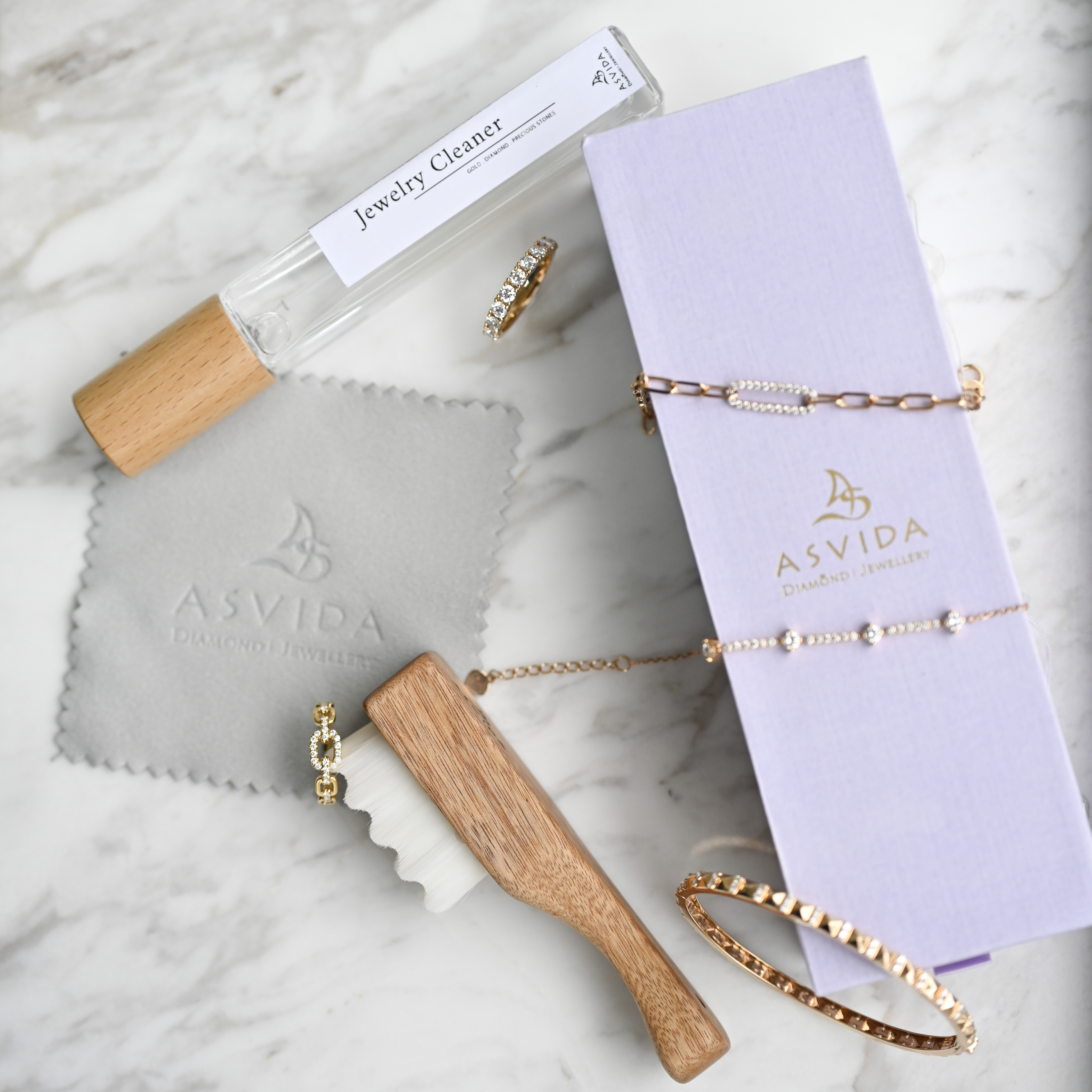 Asvida Jewellery Cleaning Set