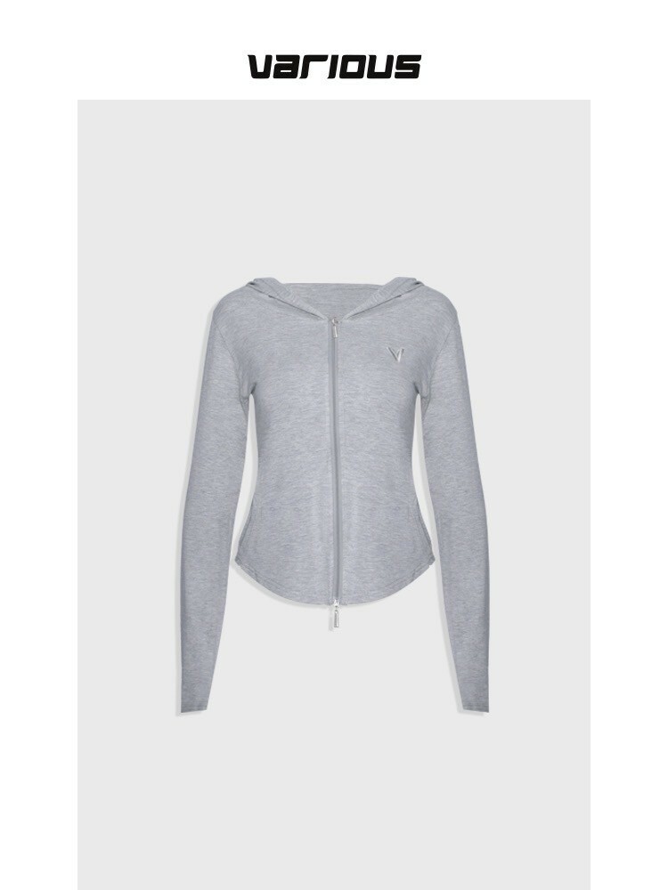 莫代爾觸感-莫代爾連帽休閒外套