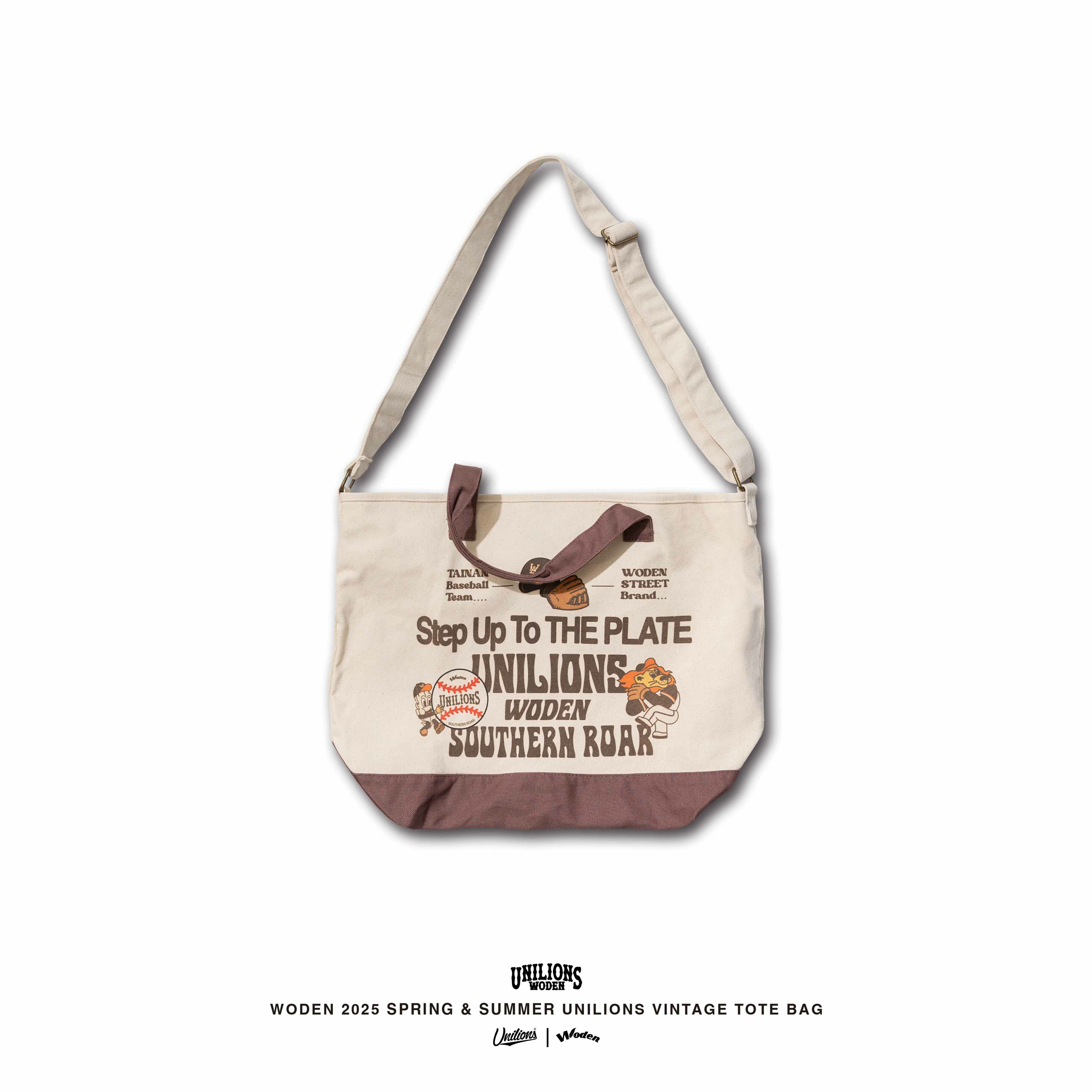 WODEN® X Unilions® 25SS Vintage Tote Bag 復古 托特包