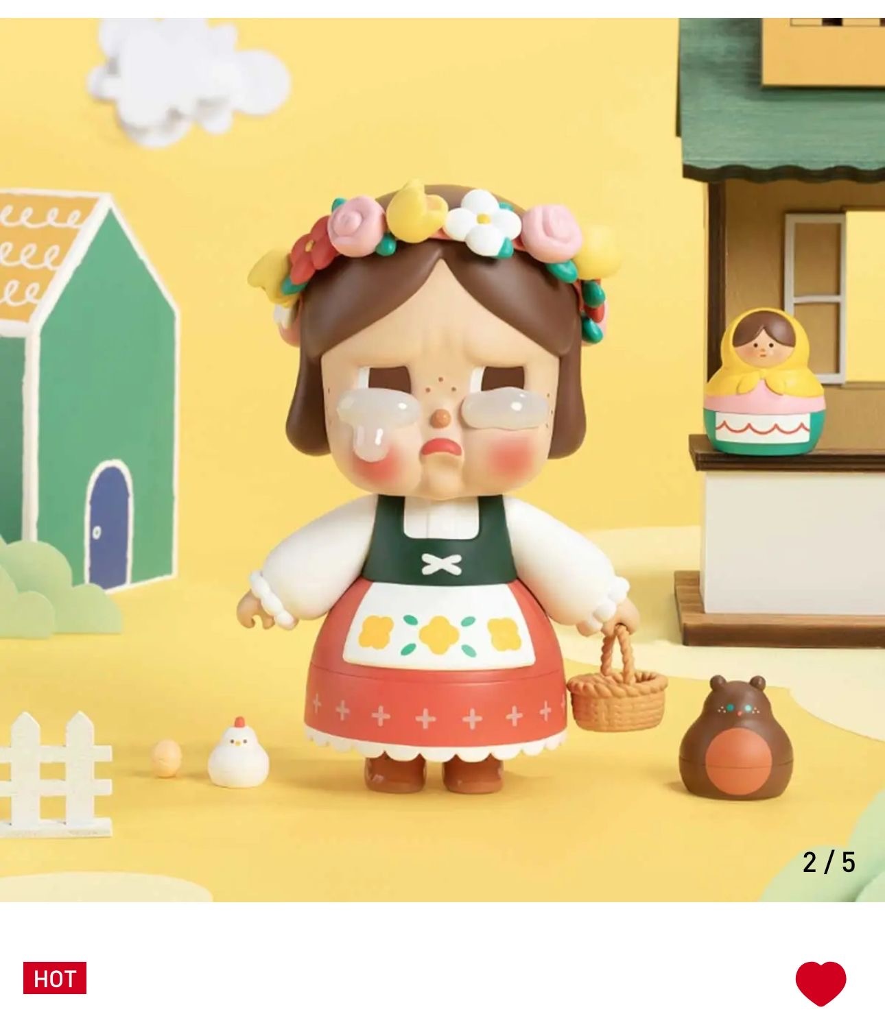 CRYBABY My Russian Doll Figurine 我的俄羅斯套娃