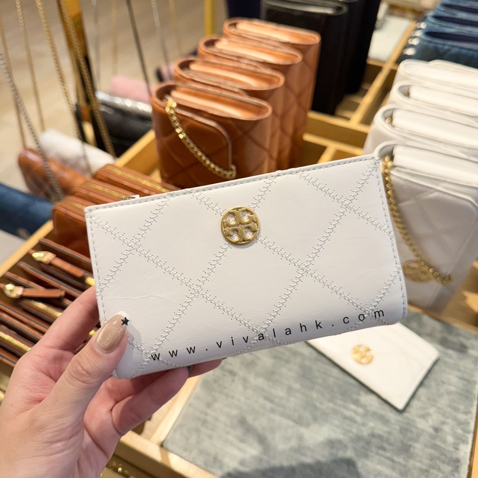 Tory Burch - Willa 中銀包  (光面牛皮) (171596)