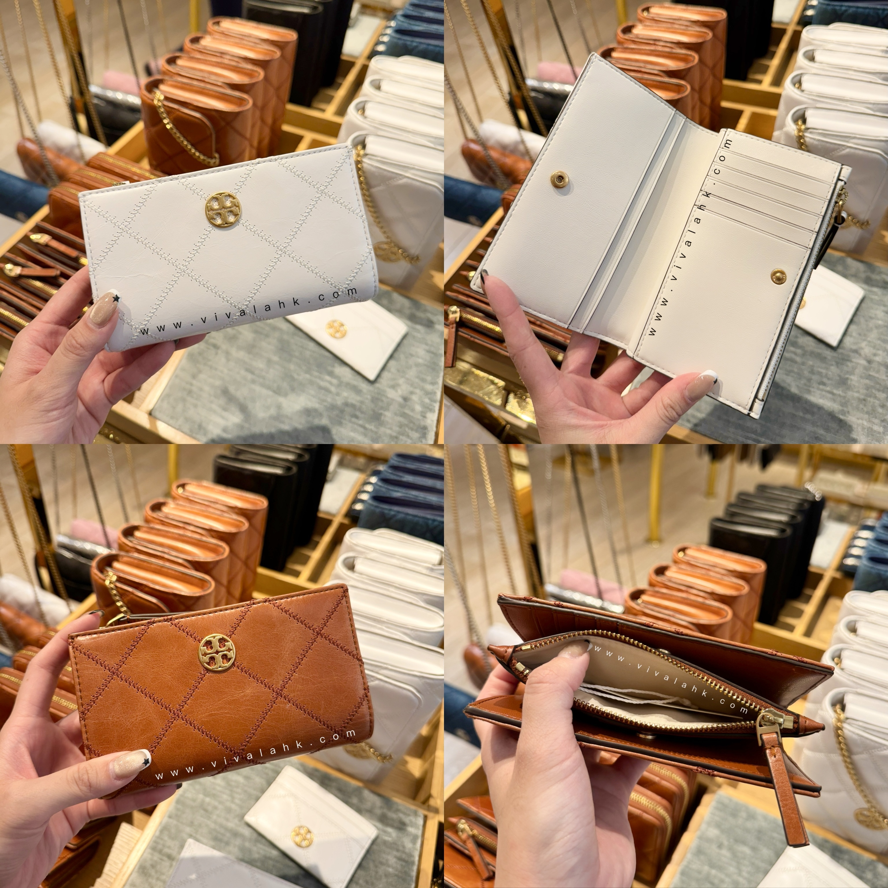 Tory Burch - Willa 中銀包  (光面牛皮) (171596)