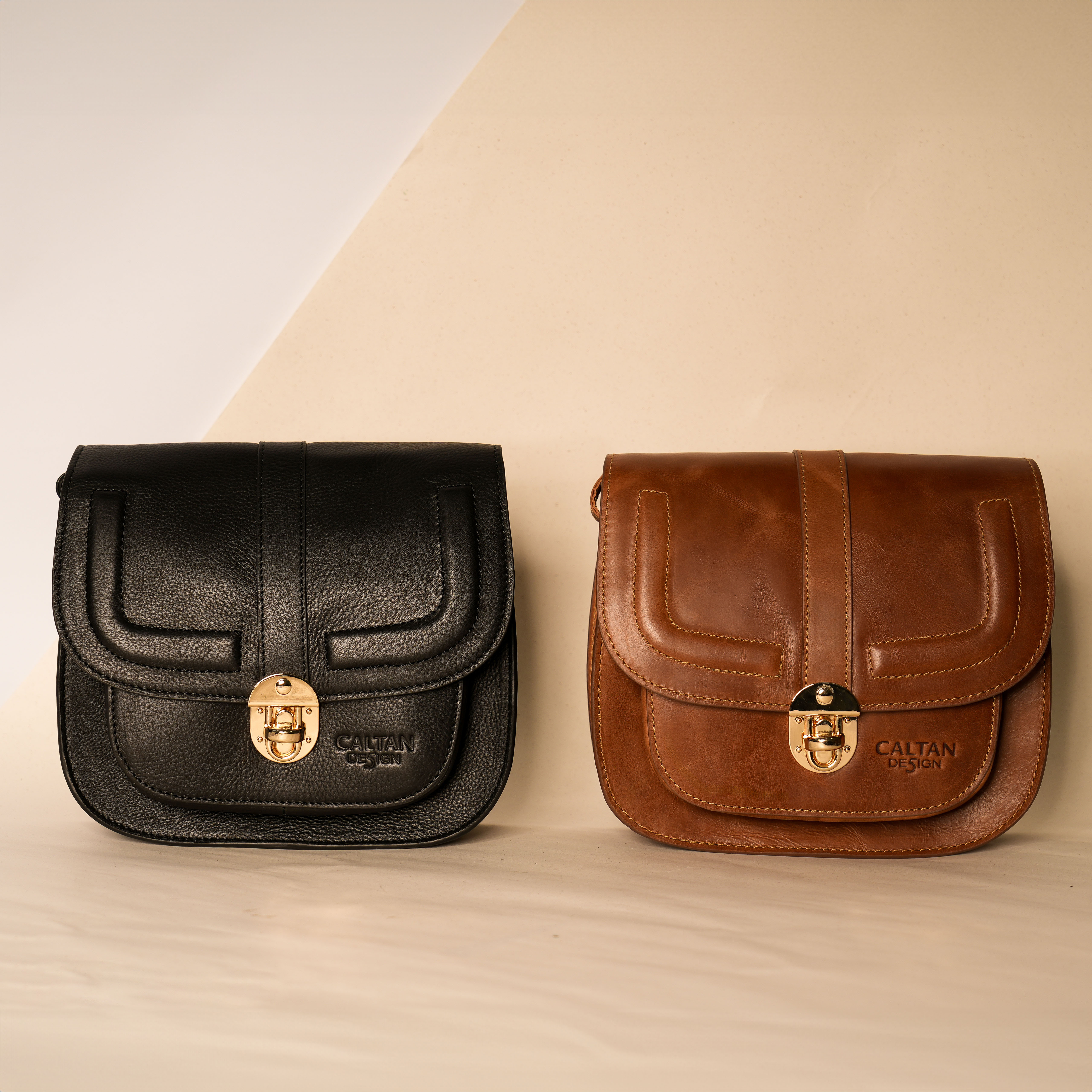 游牧印記真皮口袋馬鞍包-三色(5519)