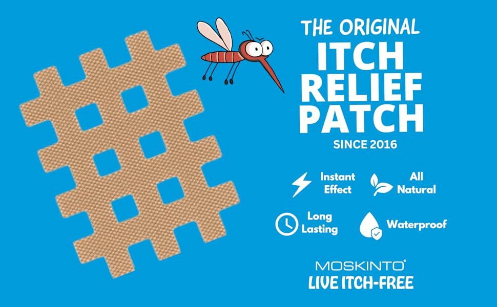 德國 Moskinto 蚊子叮咬止癢貼片 鐵盒家庭版 42片
