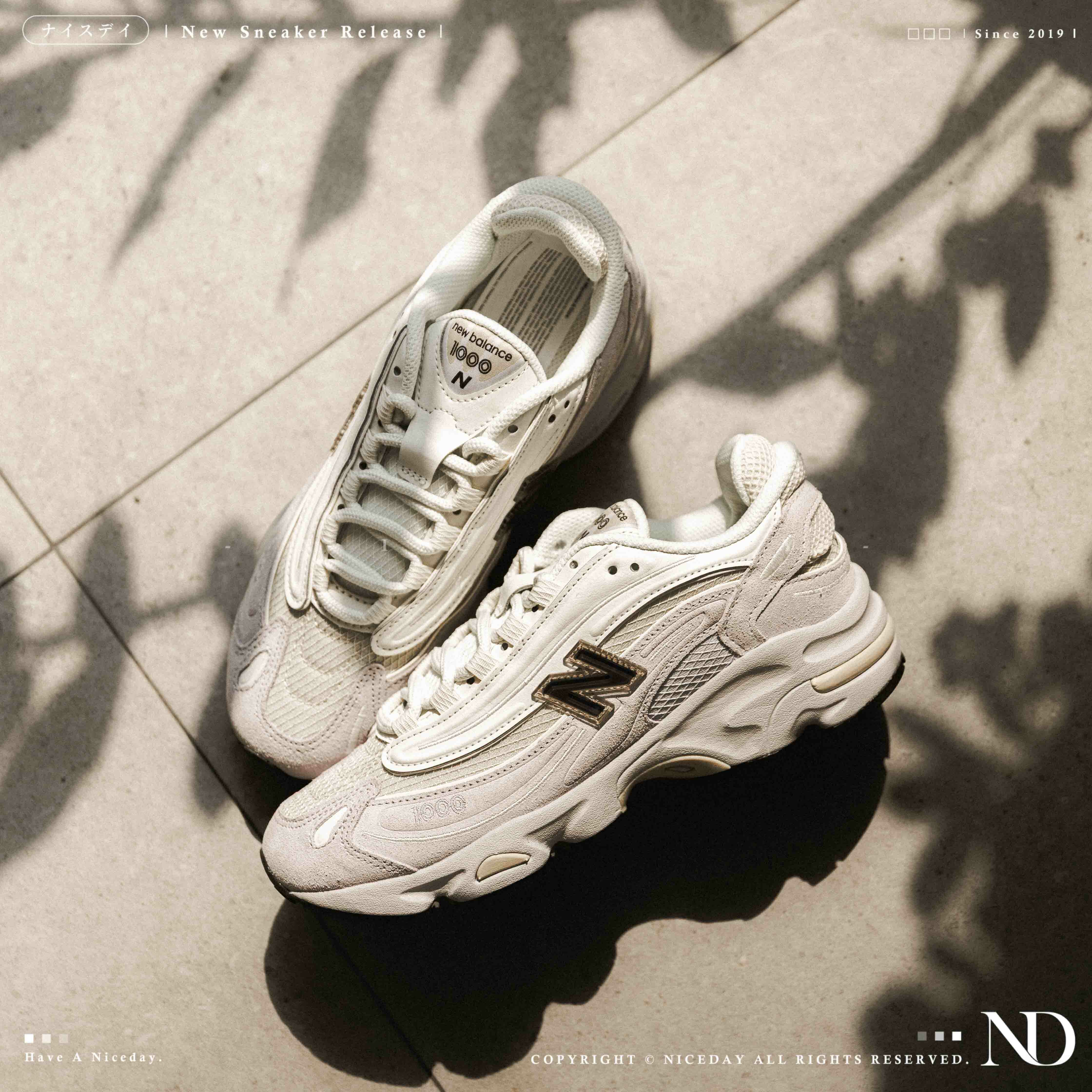 NICEDAY 現貨 New Balance 1000 奶茶 淺棕 米白 珍珠 白灰 女鞋 Ｍ1000PSB