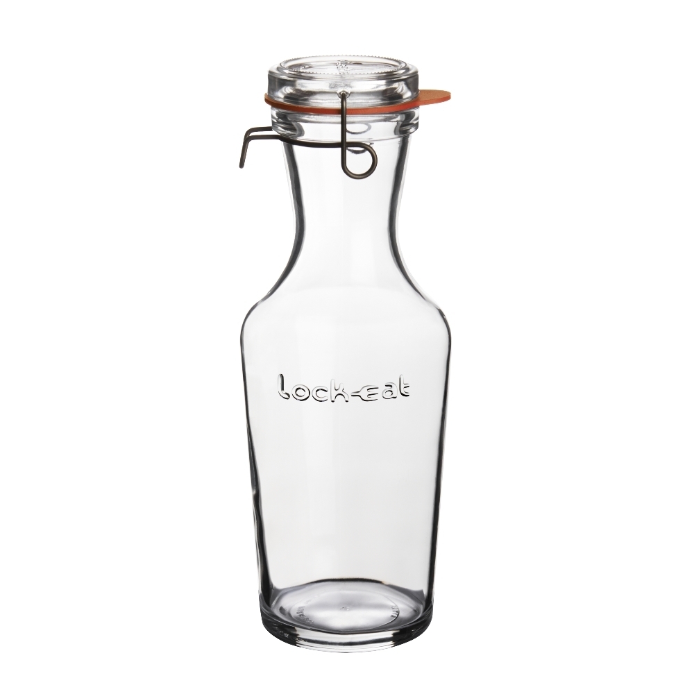 Luigi Bormioli Lock-Eat可拆式玻璃瓶1L/1入