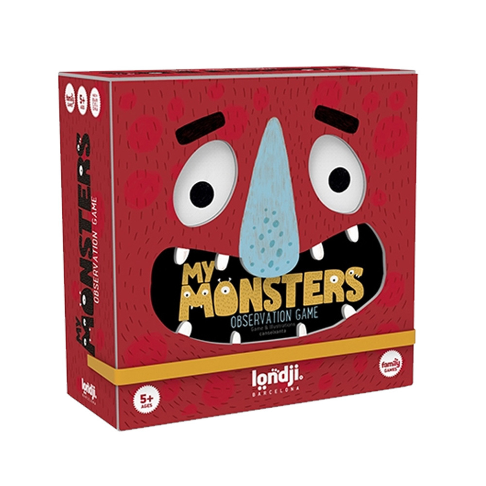 西班牙Londji 我的小怪物配對遊戲／福利品(盒損)