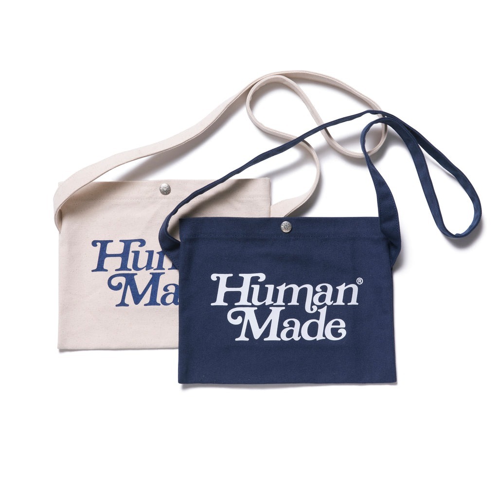 現貨┃HUMAN MADE x Girls Don't Cry 深藍 帆布包