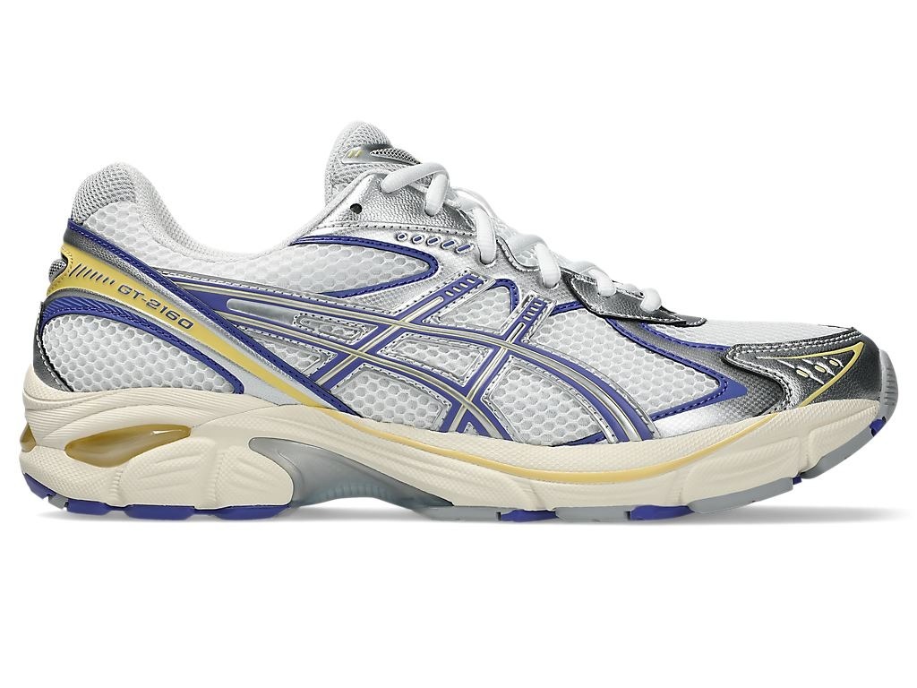ASICS GT-2160  男女中性款 運動休閒鞋 白/藍紫  WHITE/BLUE VIOLET