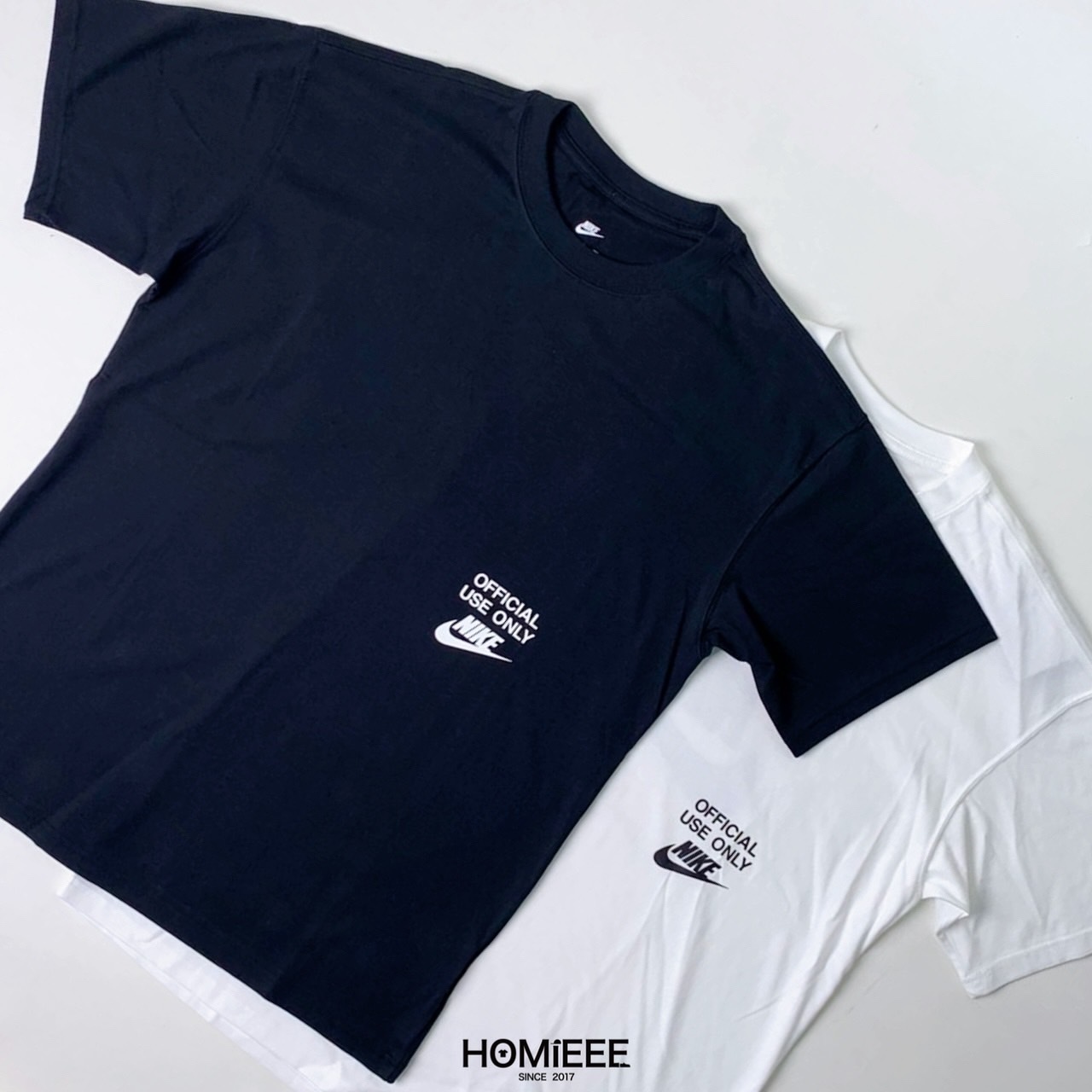 Nike Nsw Tee 短袖 標語 LOGO 黑色 白色 男女可穿 [HJ0775]