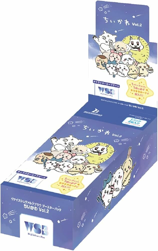 Weiβ Schwarz Blau 擴充包 - Chiikawa Vol.2 (原盒）