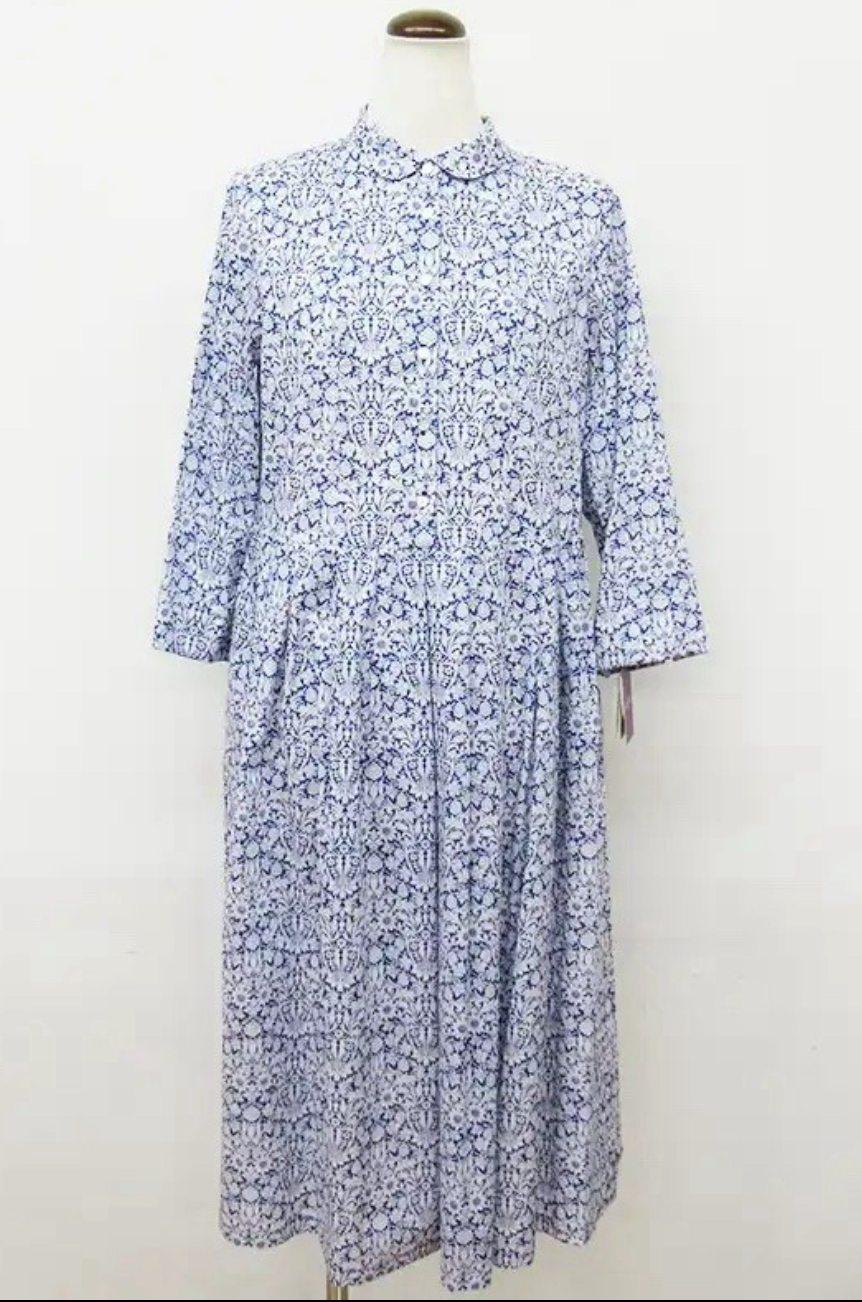 Lb經典丸領七點分袖洋裝