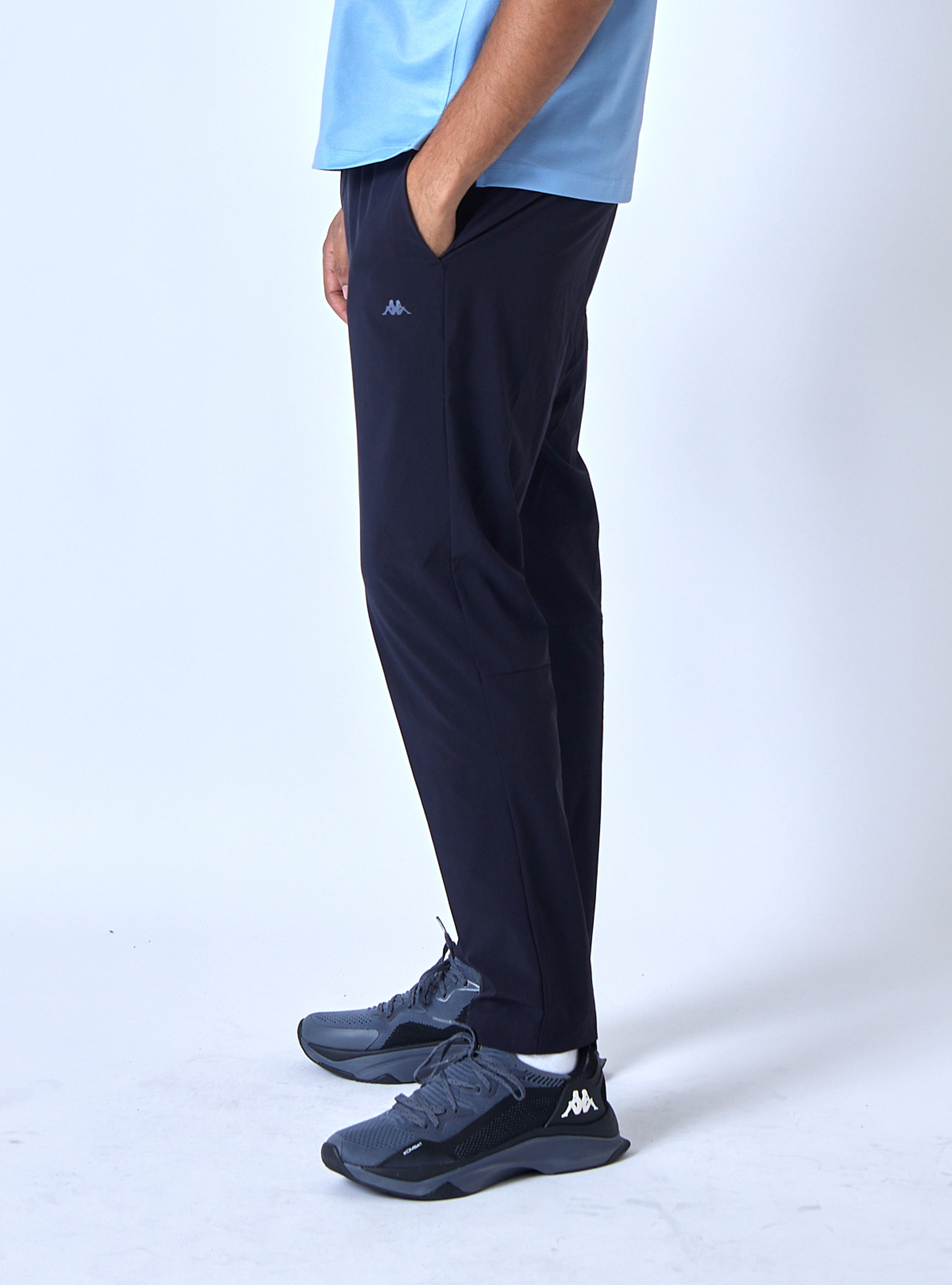 男女適穿 防潑水抗UV直筒長褲