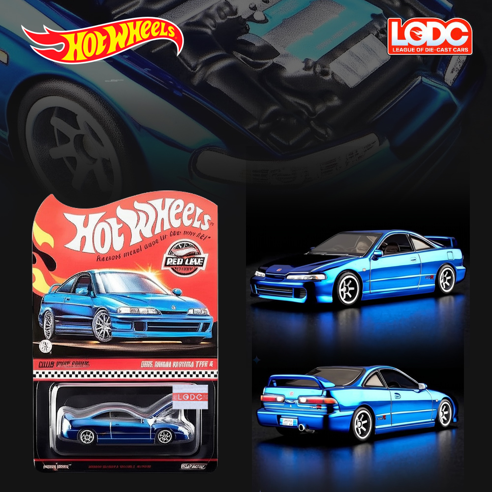 Hotwheels RLC 限定 1995 Honda Integra Type R